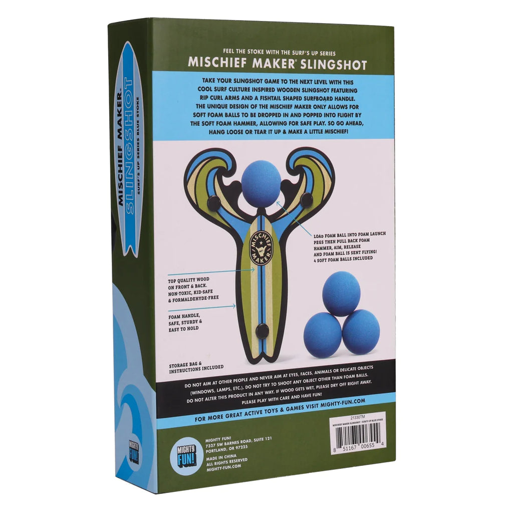 Mischief Maker® Slingshot - Surf's Up-Assorted Colors