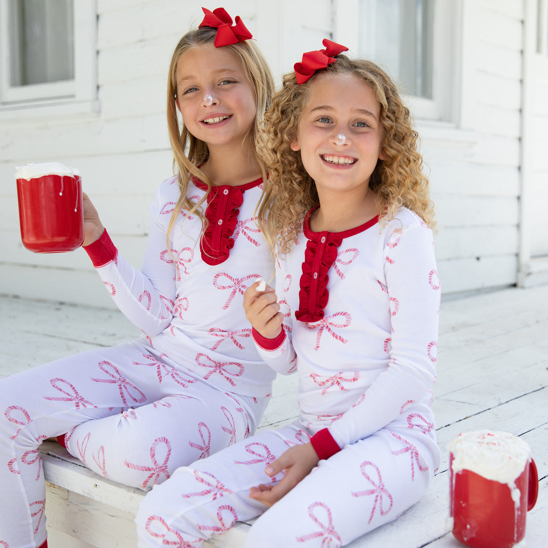 Love You Knots Pima Jammies 2-Piece Set