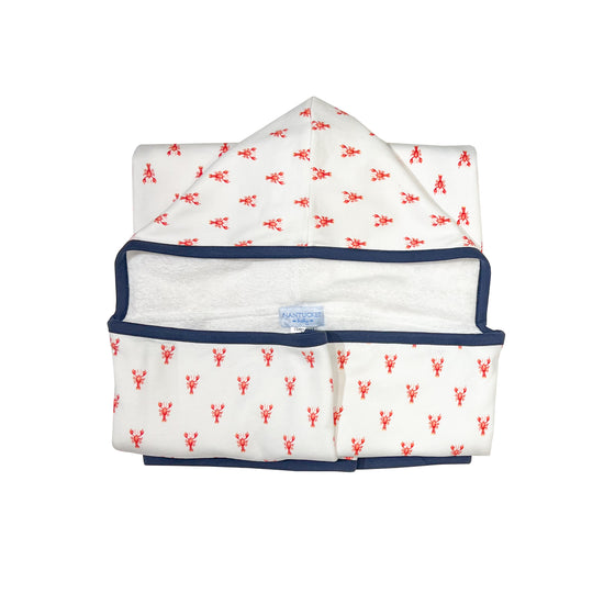 New England Lobster Oversized Hooded Towel