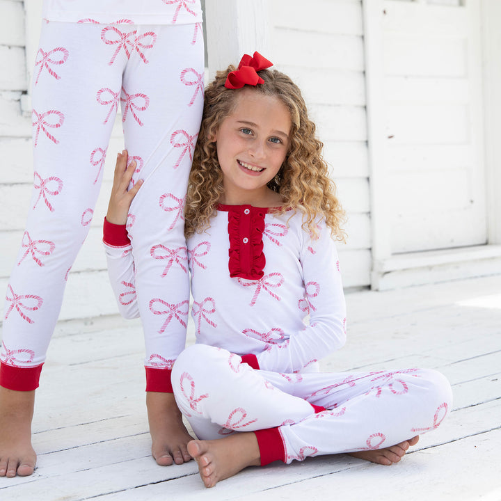 Love You Knots Pima Jammies 2-Piece Set