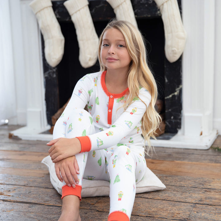 Nantucket Nutcracker Pima Jammies 2-Piece Set