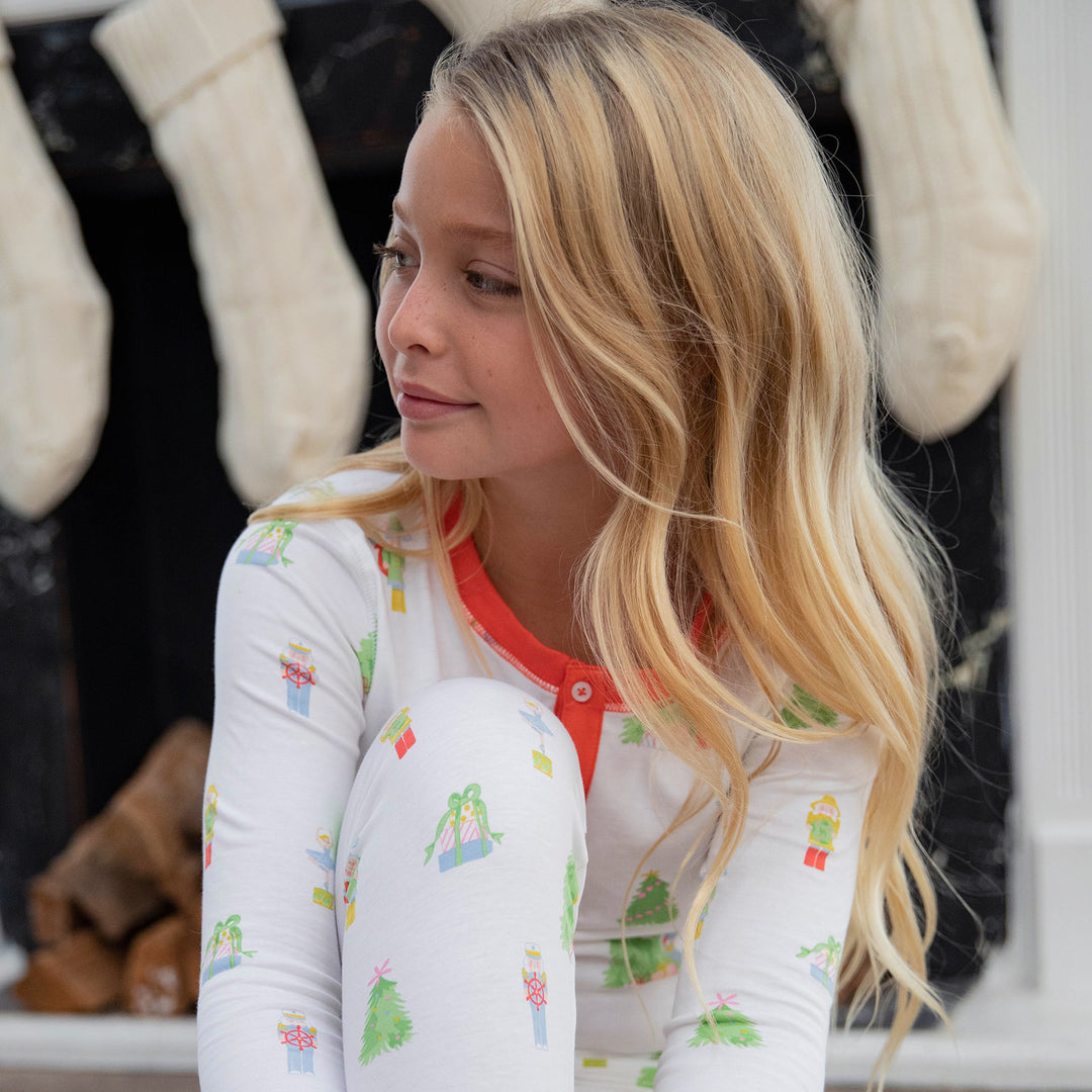Nantucket Nutcracker Pima Jammies 2-Piece Set