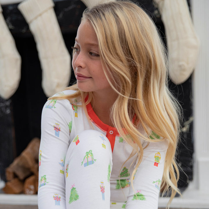 Nantucket Nutcracker Pima Jammies 2-Piece Set