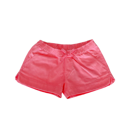 Girl's Sconset Shorts-Flamingo